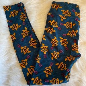 Vintage Lularoe Halloween - Pumpkin Scarecrow